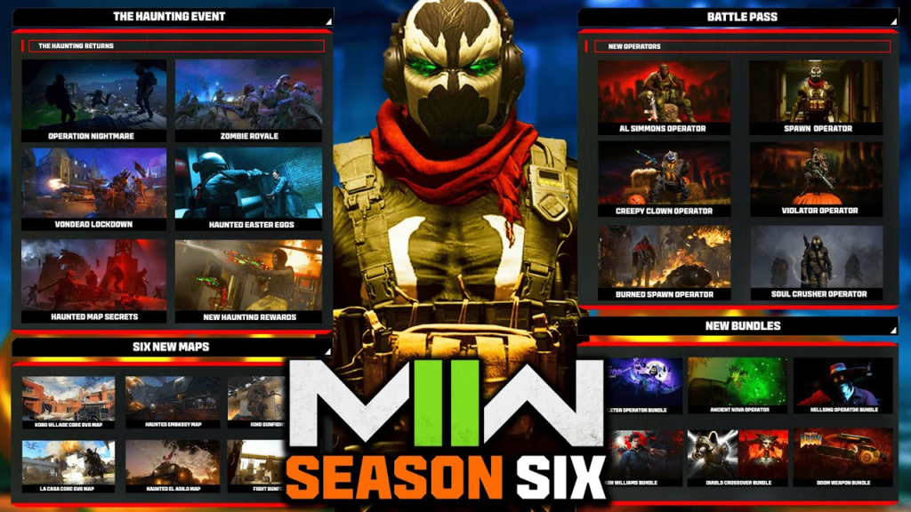 Modern Warfare 2 Season 6 Reloaded - Start date, Halloween event