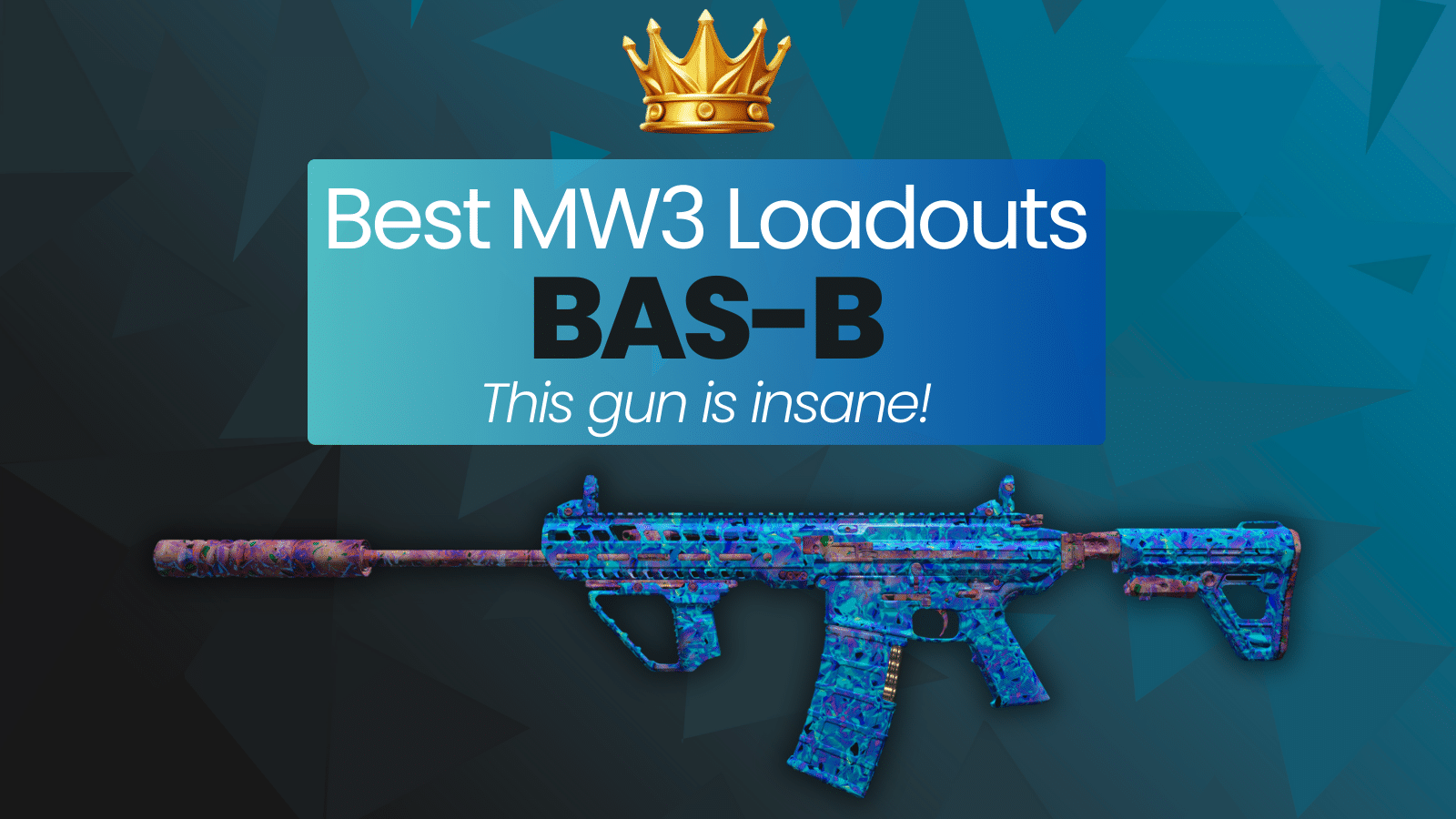 Modern Warfare 3: Best BAS-B Loadout For Warzone. - COD Warzone News